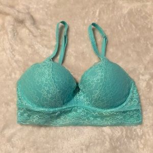 Padded Victoria’s Secret Pink bralette with lace